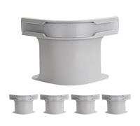 SINZONeu® 4 Pièces Attache Drap Housse - Tendeur Antidérapant Universel pour Tous Matelas (Simple au King), Clips PVC avec Bandes de Verrouillage