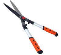 SIO Cisaille taille-haie professionnelle deux mains - Ciseaux de jardin pour haies et arbustes - Lames aiguisées de précision - Manche ergonomique antidérapant - Outil de jardinage Pro
