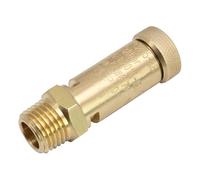 SIO Soupape de Sécurité Compresseur Air 1/4" 8 Bar - Valve de Décharge Pression Air Comprimé - Protection Compresseur et Cuve - Accessoire Pneumatique Professionnel