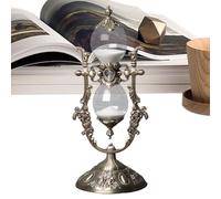 Sionhiuo Sablier Vintage Décoration - Minuterie Sablier 15 Minutes,Ornement de Table Horloge à Sable, Accessoire de Décoration pour Chambre d'Étude ou