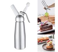 Siphon à Chantilly Professionnel 500ml en Aluminium pour Mousses et Crèmes (Chaud et Froid) T0C0FC