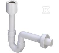 Siphon à condensats 50 plastique blanc 7985945 105181