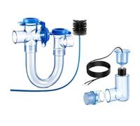 Siphon à Condensats En U Piège à condensats avec interrupteur flotteur | Brosse de nettoyage de type U de 3 à 4 pouces, réfrigération AC