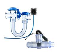 Siphon à Condensats En U Piège à condensats avec interrupteur flotteur | Brosse de nettoyage de type U de 3 à 4 pouces, réfrigération AC