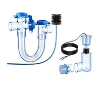 Siphon à Condensats En U Piège à condensats avec interrupteur flotteur | Brosse de nettoyage de type U de 3 à 4 pouces, réfrigération AC