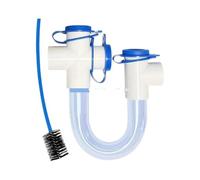 Siphon à Condensats En U Piège à condensats en forme de U PVC transparent | Collecteur standard de 3 à 4 pouces durable