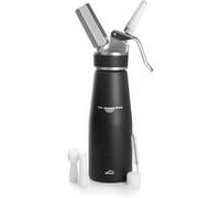 Siphon à crème 0,5 l en aluminium noir - Lacor - Noir - Aluminium Noir G