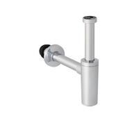 Geberit Siphon lavabo bouteille 151.035.21.1 chromé sortie horizontale Ø40 mm