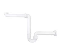 Siphon Anti-odeurs avec Sortie Horizontale Ø 40 mm pour évier de Cuisine, lavabo, Joint Inclus