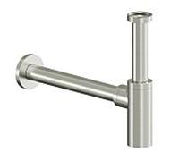 Siphon anti-odeurs Herzbach LIVING 11.485900.1.09 rond, acier inoxydable