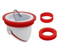 Siphon anti-odeurs pour les évacuations de salle de bains, clapet anti-retour pour douches et évacuations de lave-linge, clapet anti-retour en plastique, siphon d'évacuation (40-48 mm)