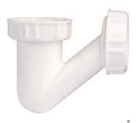 Valentin Siphon de bidet en V PVC Ø 32 mm 11/4 blanc