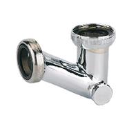 siphon de bidet - s - 33 x 42 - en laiton mat - valentin 16130000800