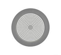 Siphon de douche pour salle de bain avec construction en acier inoxydable et silicone souple pour éviter les bouchons de cheveux et de débris (S)