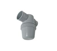 Siphon de lavabo a coller gris avec entree horizontale diametre 40mm,, Ref. YH1C