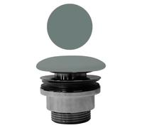 Siphon de lavabo GSI 5/4", non obturable, bouchon en céramique, 5-65 mm, Agave mat PVC04