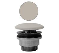 Siphon de lavabo GSI 5/4", non obturable, bouchon en céramique, 5-65 mm, creta mat PVC08