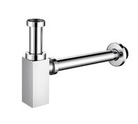Siphon de Lavabo Laiton Universel 45mm Tube de Siphon Chrome Design standard Réglable Anti Odeur - IDEKO