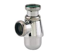 Siphon de lavabo nickelé mat réglable - 11/4 - Ø 32 mm - Valentin | Siphon de lavabo nickelé mat réglable - 1'1/4 - Diamètre 32 mm - Valentin