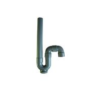Siphon de machine à laver D.40mm Sortie verticale 2 coudes