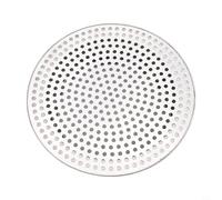 Siphon de sol en acier inoxydable pour tuyaux de toit et de balcon - Design creux pour éviter le blocage des débris - Convient aux tuyaux de vidange en PVC pour un débit efficace de l'eau de pluie