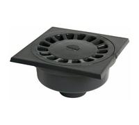 Siphon de sol en pvc sable - 200 x 200 mm - sortie M 75 F 63 mm /sable - SC756S NICOLL