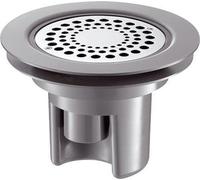 Siphon De Sol Flexible Grille Inox évacuation Souple Et Grille Inox Robuste - Delabie