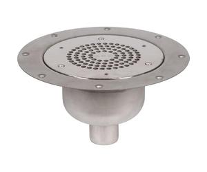 Siphon de sol inox pour sols souples