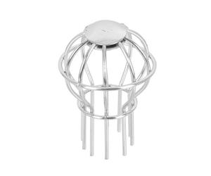 Siphon De Sol Rond En Acier Inoxydable 304 Avec Couvercle En Maille - Durable, Facile À Nettoyer, Filtration Efficace Des Cheveux Et Des Débris