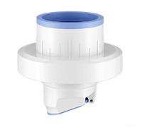 Siphon de vidange de cuisine avec valve anti-refoulement pour 50 mm et 75 mm en PVC, bloqueur de gaz d'égout facile à installer, accessoire blanc et bleu