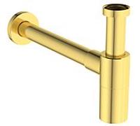 Siphon design Ideal Standard T4441A2 7x32,5x15,2cm, or brossé