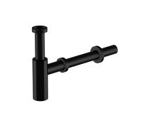Steinberg Armaturen – Siphon de lavabo en bouteille Série 100 1001696S sans clapet noir mat