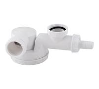 Wirquin 31000006 Siphon d'évier 1 bac, blanc