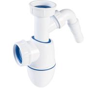 Nicoll Siphon évier Easyphon BM53 avec prise machine à laver Ø 40 mm et joints intégrés - 224360