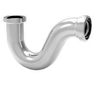 Siphon d'évier laiton chromé - 11/2 - Ø 40 mm - Valentin