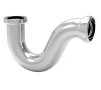 Siphon d'évier laiton chromé - 11/2 - Ø 40 mm - Valentin