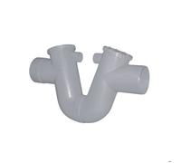 Siphon disconnecteur monobloc pour eaux usées et eaux vannes, F/F 125 ou 100 mm PVC ADEQUA