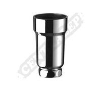 siphon urinoir - vertical - diamètre 50 - avec écrou - diamètre 32 - garde eau 50 mm - delabie 771000