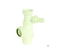 Siphon évier réglable - SOMATHERM FOR YOU - 40/49 - Avec prise machine à laver