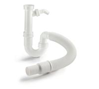Siphon flexible 1 1/2'', 1 pièce/polybag