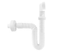 Siphon flexible - Siphon peu encombrant pour salle de bain, pièces de robinetterie d'évier de salle de bain | Siphon réglable à 360° pour lavabo, buanderie, jardin, douche, cuisine, bassin, marine