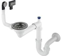Siphon for 1-bowl granite sink - Space-Saver