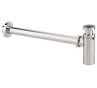 Designsiphon extra long (max 380mm) chrom chrom