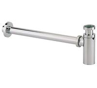 Valentin Siphon lavabo Cylindrix design chromé sortie murale D32 mm