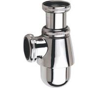 Nicoll Siphon laiton à petite tasse pour lavabo ou bidet - Filetage 33/42