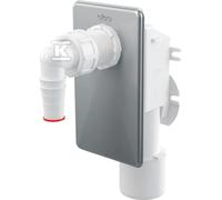 Siphon lave-linge encastré inox APS3