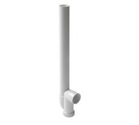 Siphon machine à laver - NICOLL - Ø40 mm - PVC M1 - Bouchon de dégorgement inclus - Horizontal