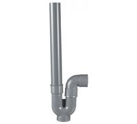 Siphon machine à laver simple sortie horizontale INTERPLAST