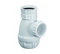 Valentin – Siphon pour bidet – réglable – diamètre 32 mm – culot court cranté