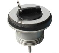 Siphon pour évier en marbre et à linge en acier inoxydable avec joint en PVC et design en polypropylène 63,5 mm